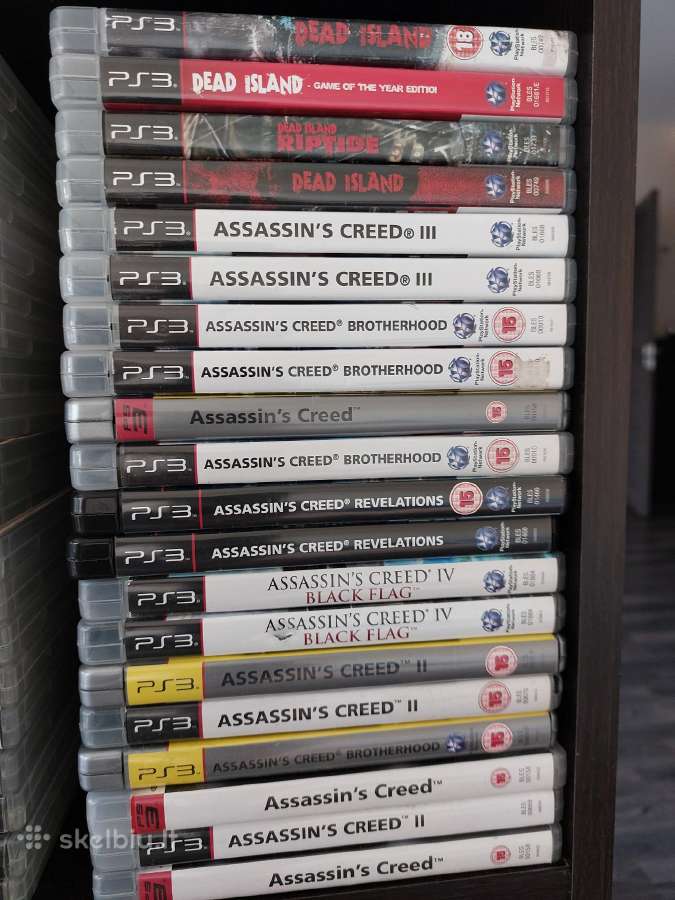PS3 zaidimai,konsolės,priedai. - nuotraukos Nr. 14