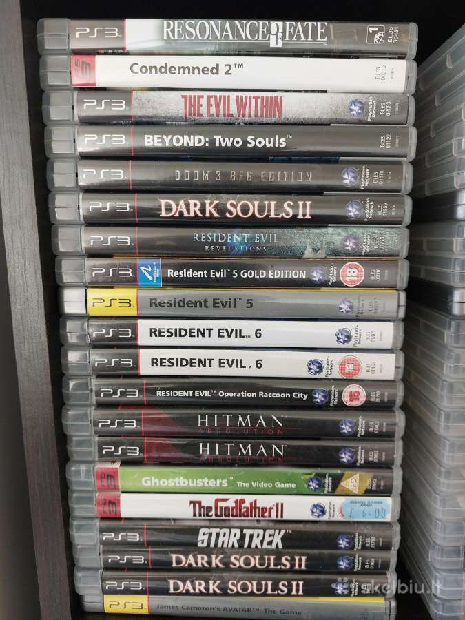 PS3 zaidimai,konsolės,priedai. - nuotraukos Nr. 3