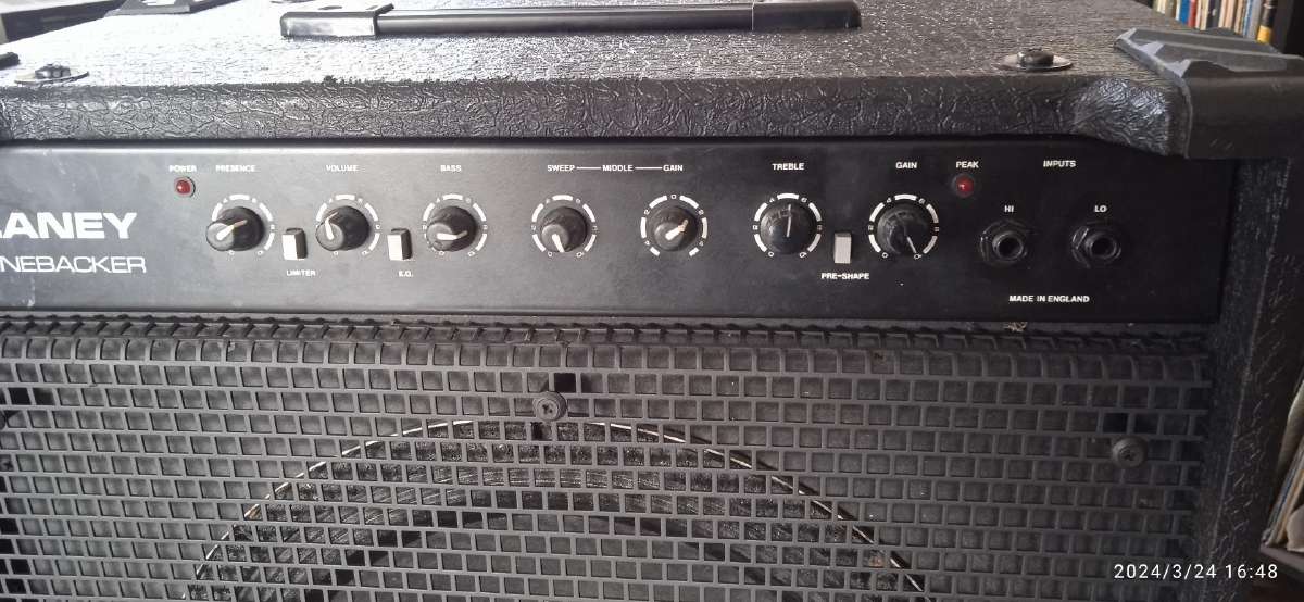 Laney bass kubas ir gitara Aria Pro II - nuotraukos Nr. 3