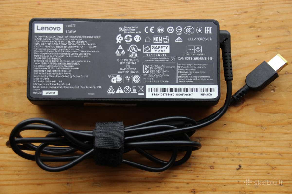 Lenovo Legion 135w, 230w, 300w, 330w pakrovėjai - nuotraukos Nr. 10