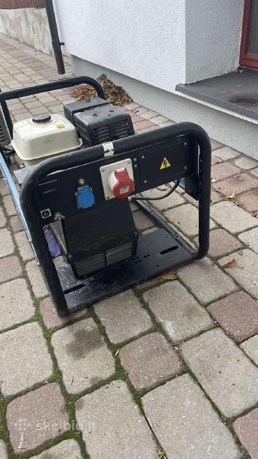 Naudotas generatorius, trifazis 6kw - nuotraukos Nr. 2