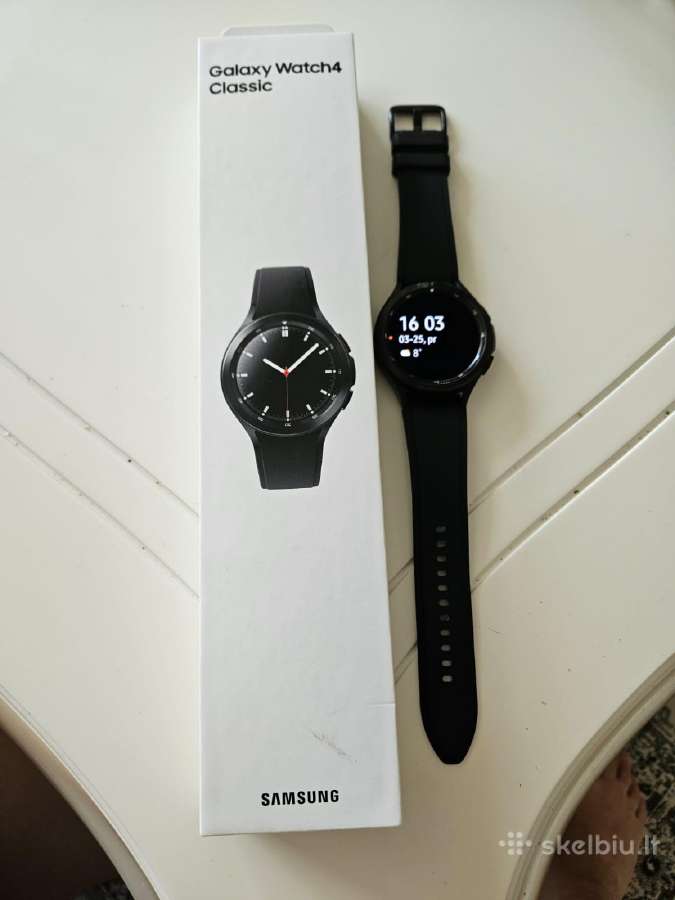 Samsung Galaxy Watch 4 / 46mm Black Sm-r890 - nuotraukos Nr. 2