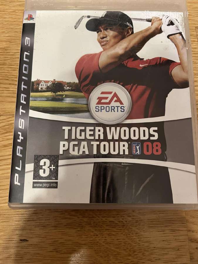Tiger Woods Pga Tour 08 žaidimas PS3 konsolei