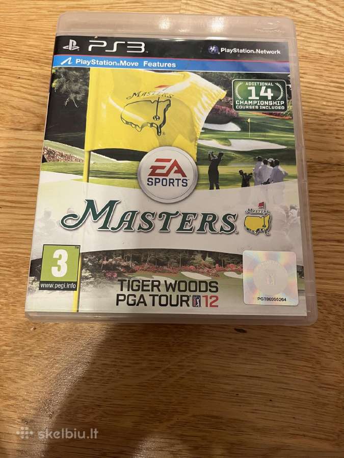Tiger Woods Pga Tour 12 žaidimas PS3 konsolei
