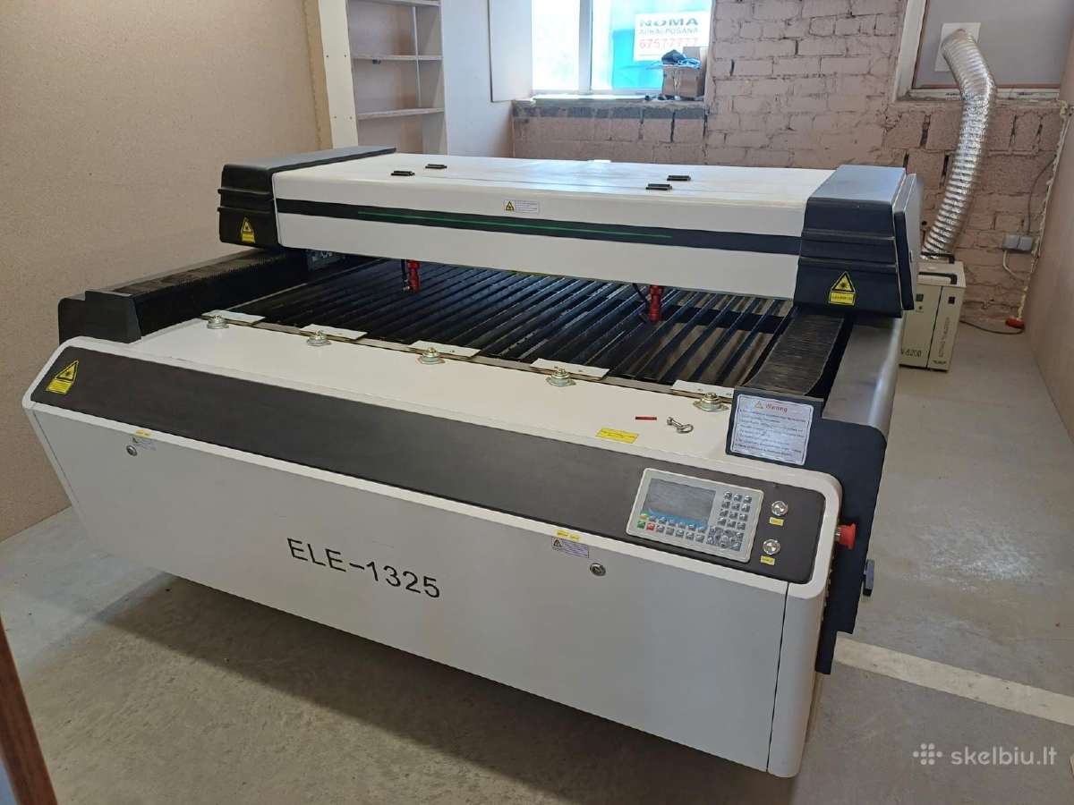 CNC Lazeris 2 Galvu 2500x1300