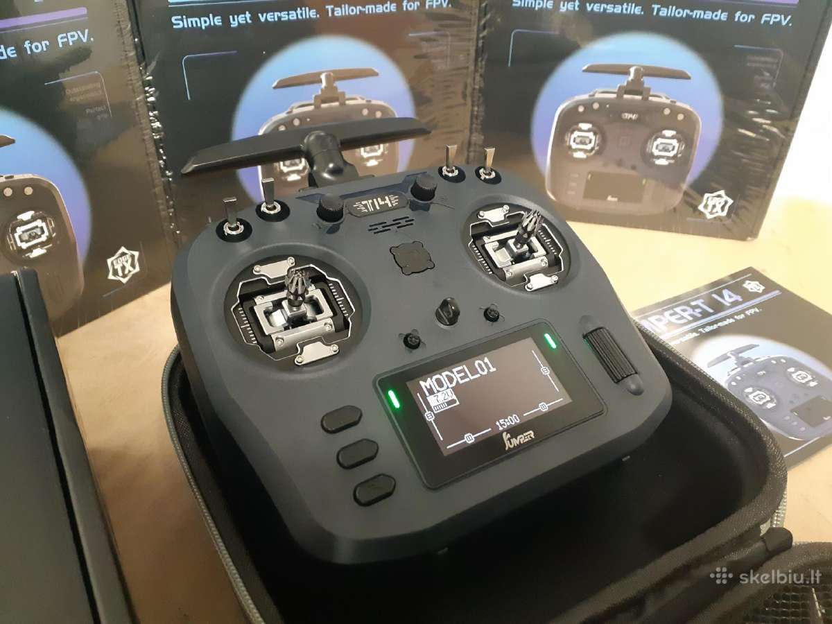 Nauji Jumperrc T14 Elrs 1000mw valdymo pultai CNC - nuotraukos Nr. 6