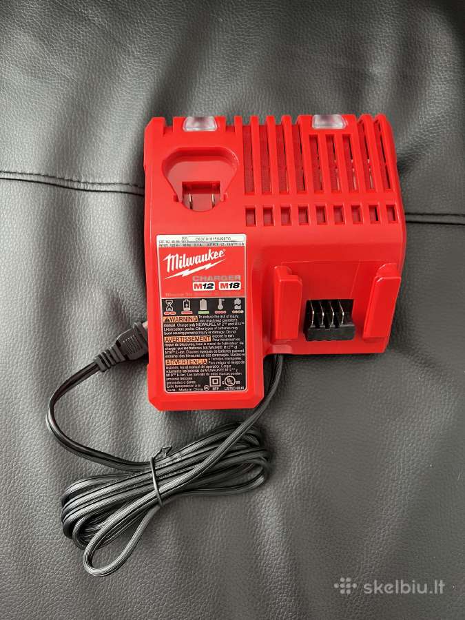 Įkroviklis Milwaukee M12-18 Fc, 12-18 V