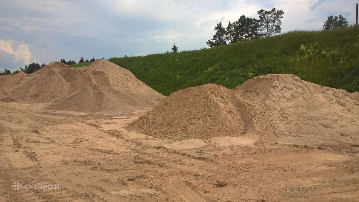 Gamtinis žvyras, smėlis ir kt., technikos nuoma - nuotraukos Nr. 2