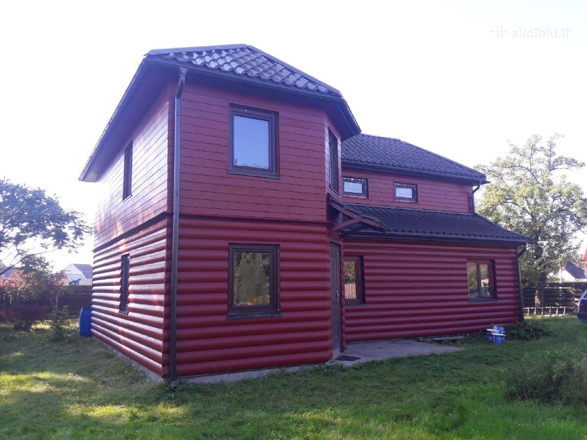 Mediniu ir tinkuotu namu dažymas, stogu dažymas - nuotraukos Nr. 8