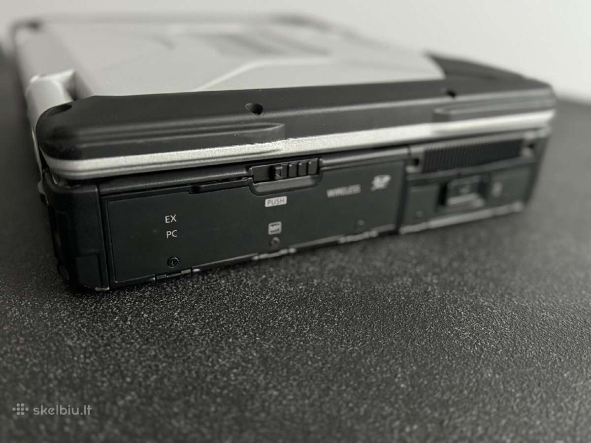 Panasonic cf-31 labai geros bukles