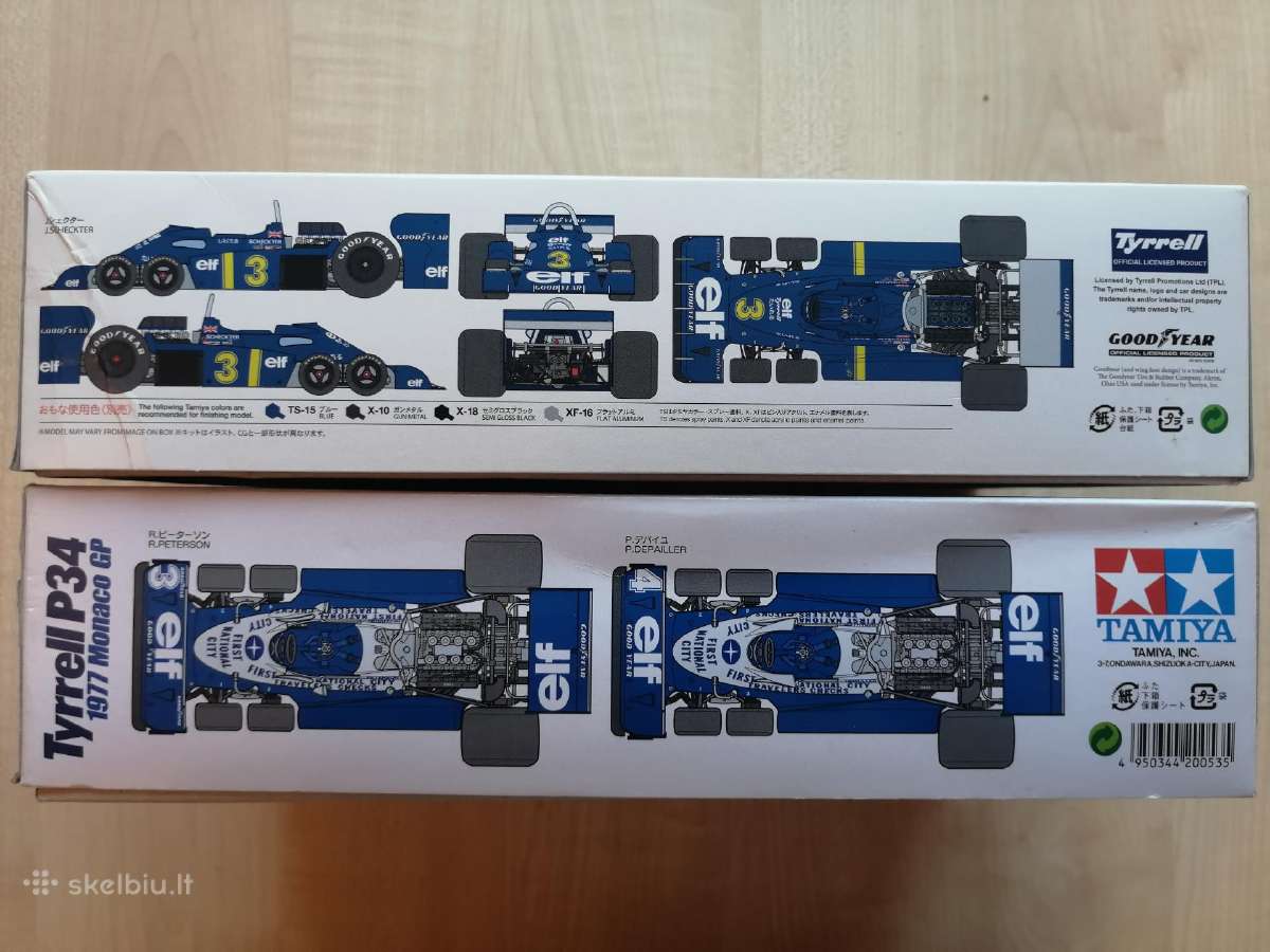 Tamiya 1:20 Tyrell P34 - nuotraukos Nr. 5