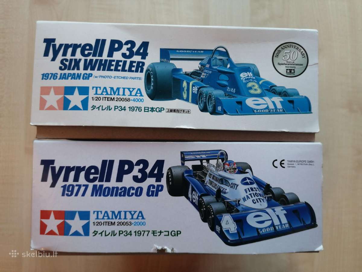Tamiya 1:20 Tyrell P34 - nuotraukos Nr. 6