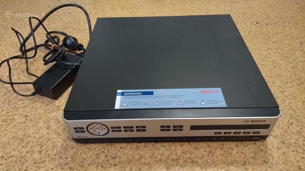 Dvr Bosch 600 įrašymo įrenginys registratorius