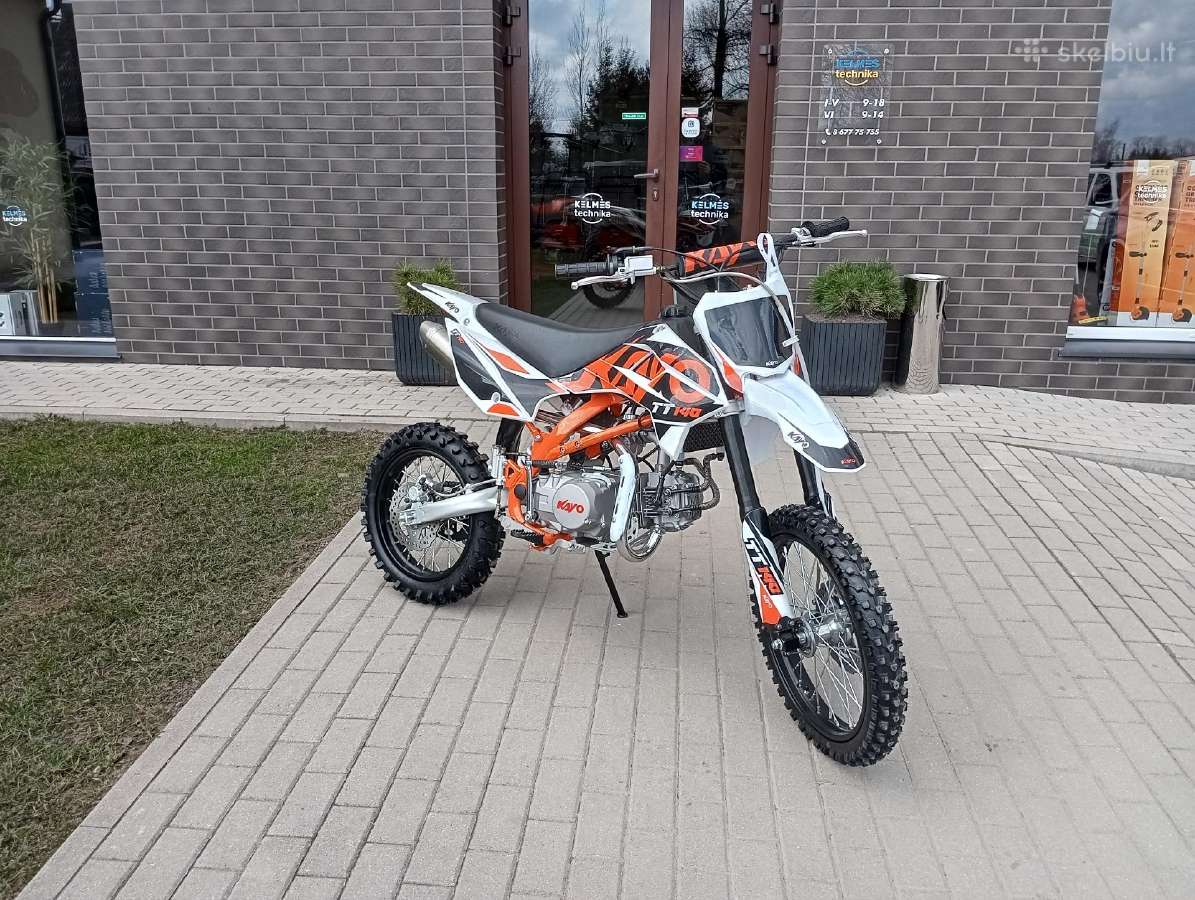 Vaikiškas krosinis motociklas Kayo Tt140