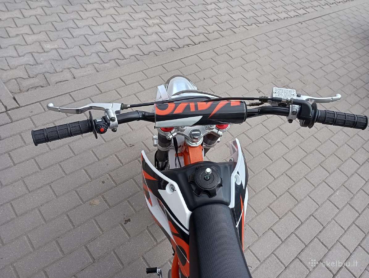 Vaikiškas krosinis motociklas Kayo Tt140 - nuotraukos Nr. 7