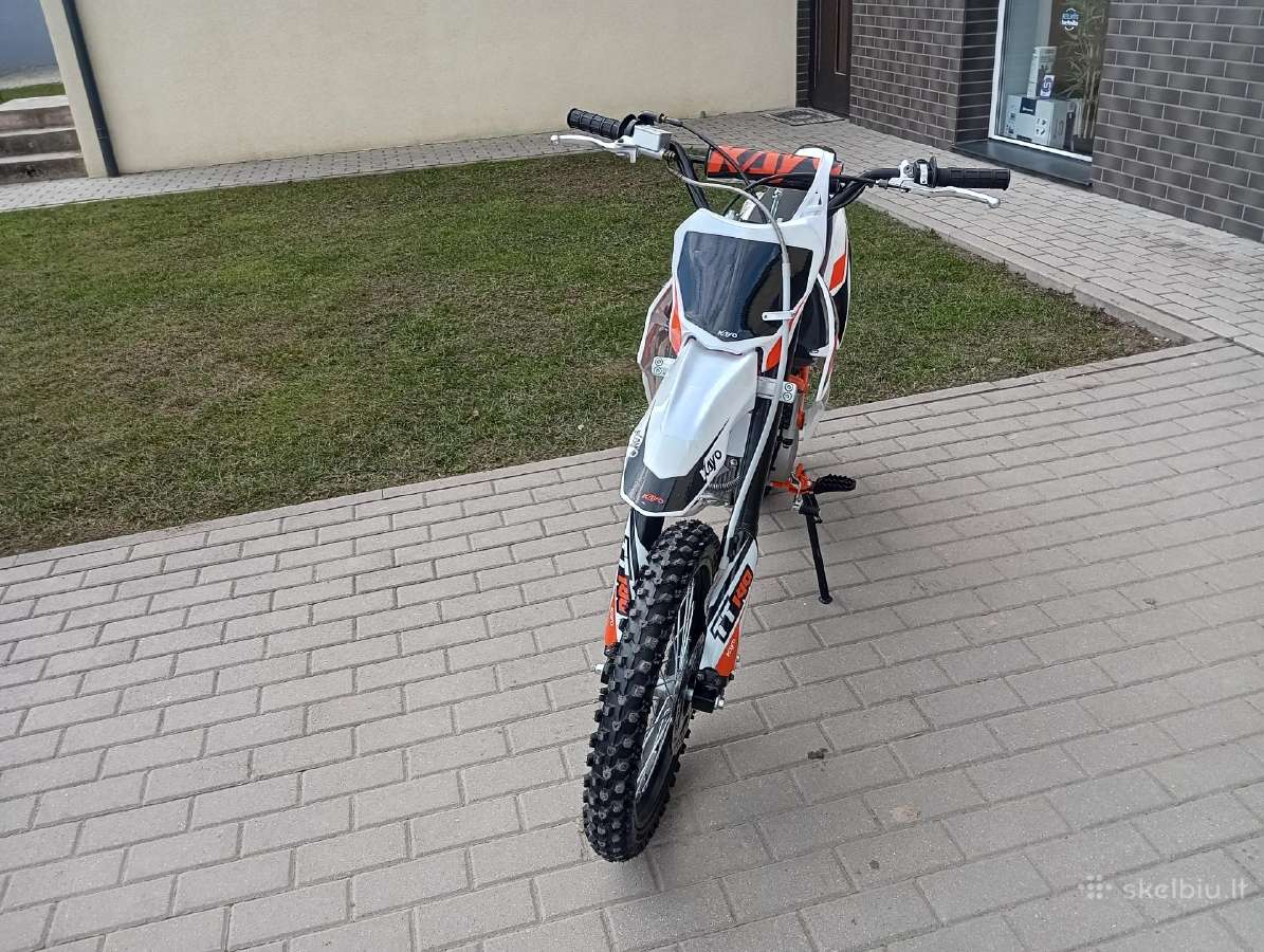 Vaikiškas krosinis motociklas Kayo Tt140 - nuotraukos Nr. 3