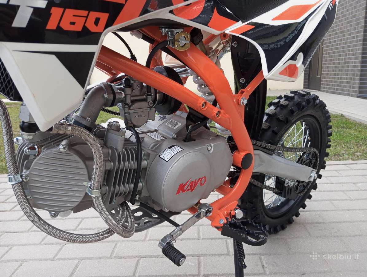 Vaikiškas krosinis motociklas Kayo Tt160 - nuotraukos Nr. 10