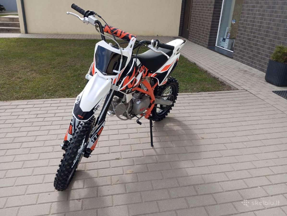 Vaikiškas krosinis motociklas Kayo Tt160 - nuotraukos Nr. 3