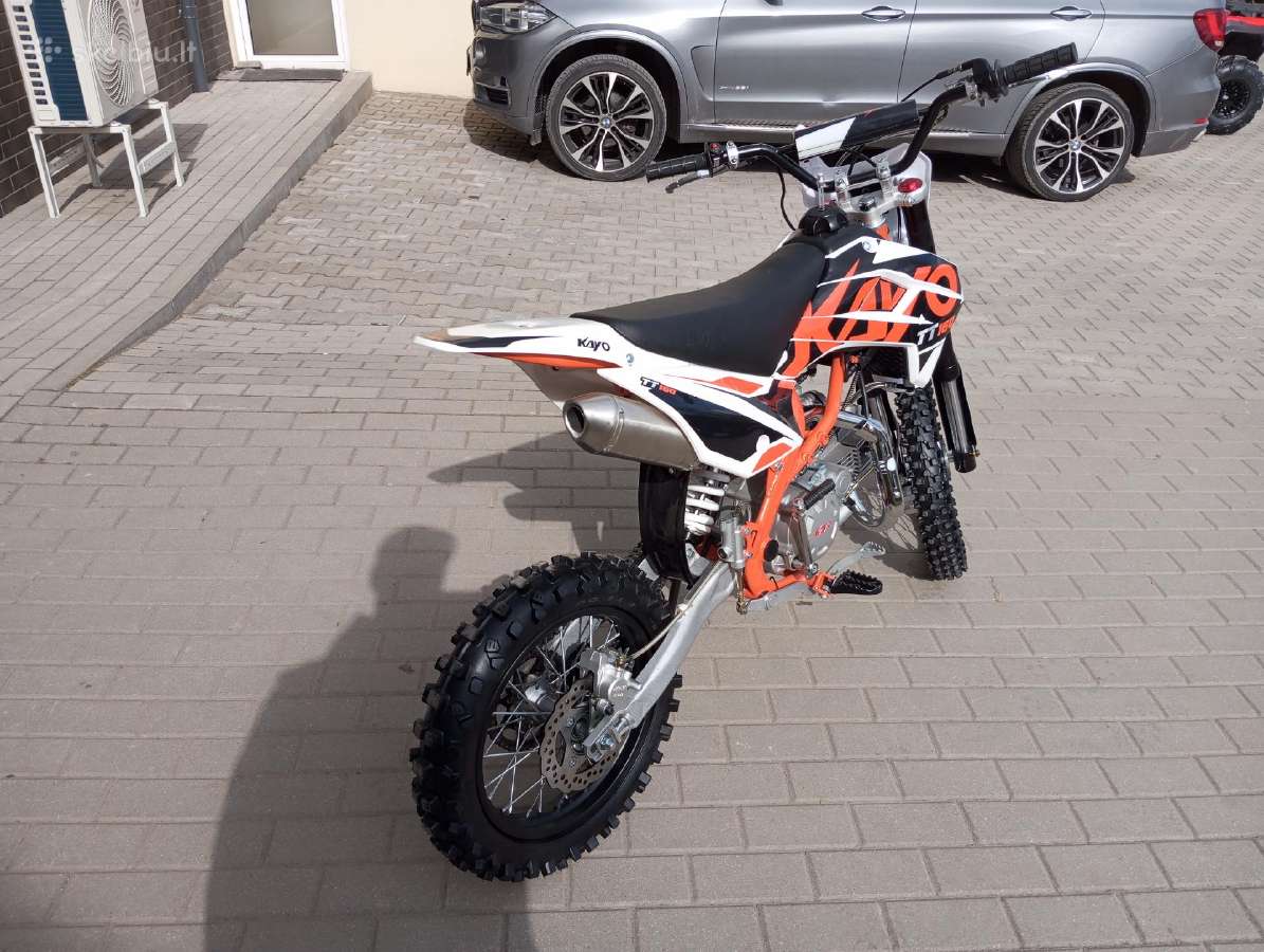 Vaikiškas krosinis motociklas Kayo Tt160 - nuotraukos Nr. 5