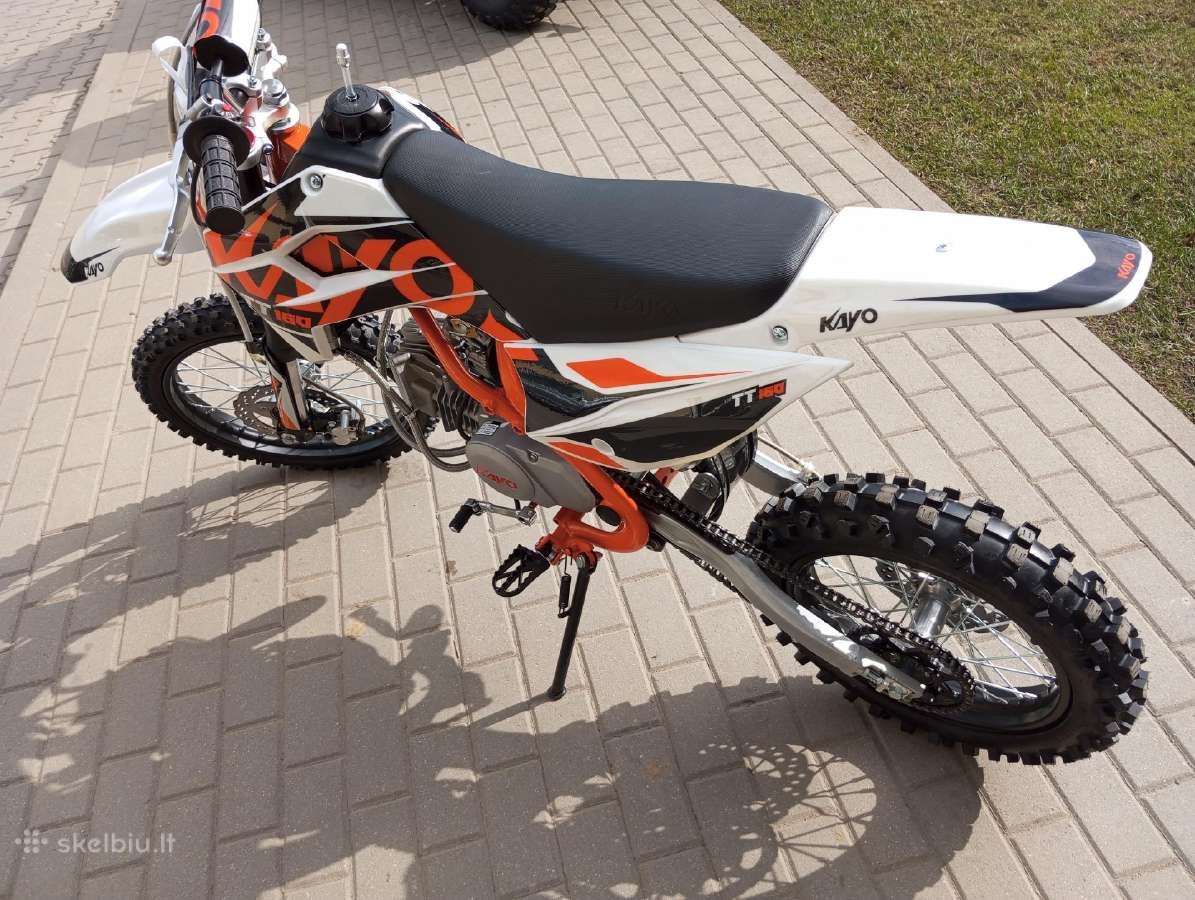 Vaikiškas krosinis motociklas Kayo Tt160 - nuotraukos Nr. 7