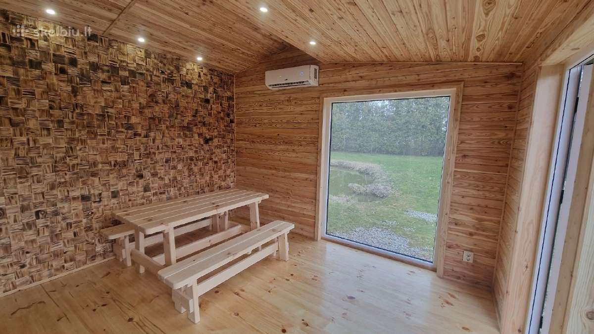 Pilnai įrengta apšiltinta karkasinė pirtis su dušu - nuotraukos Nr. 23