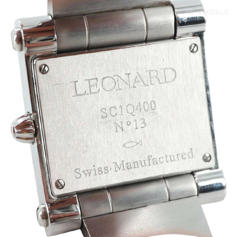 Leonard Automatic Stainless Watch - nuotraukos Nr. 2