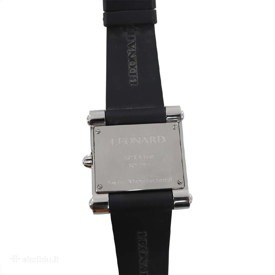 Leonard Automatic Stainless Watch - nuotraukos Nr. 3