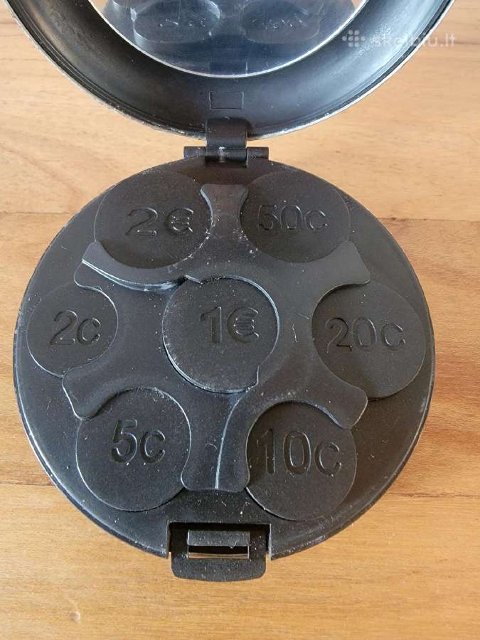 Euro centų monetų dėtuvė - nuotraukos Nr. 2