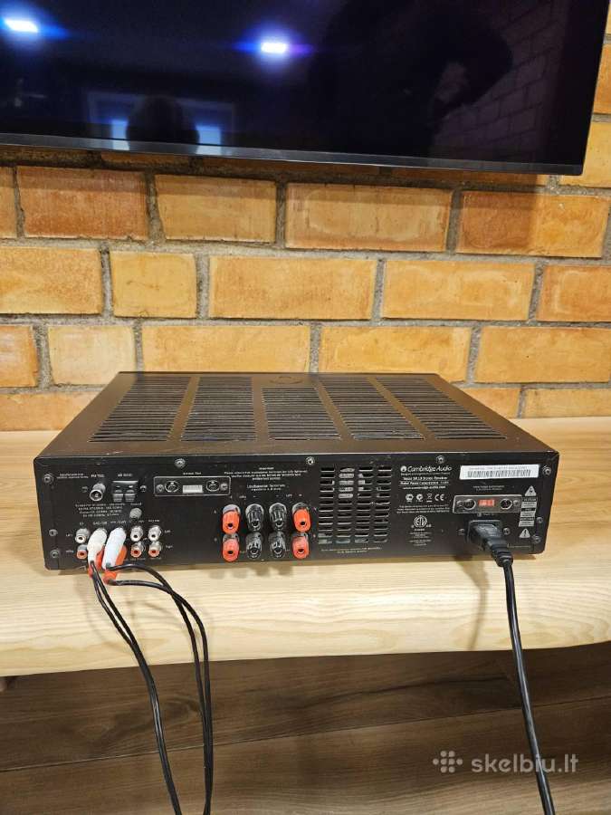 Cambridge Audio Topaz Sr10 ir kolonėlės Wharfedale - nuotraukos Nr. 3