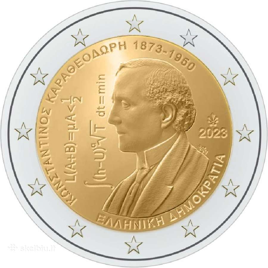 2 eurų Graikijos Unc proginės monetos - nuotraukos Nr. 7