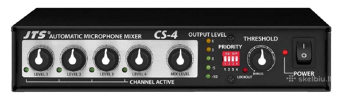 Jts Cs-4 Microphone Mixeris be laido