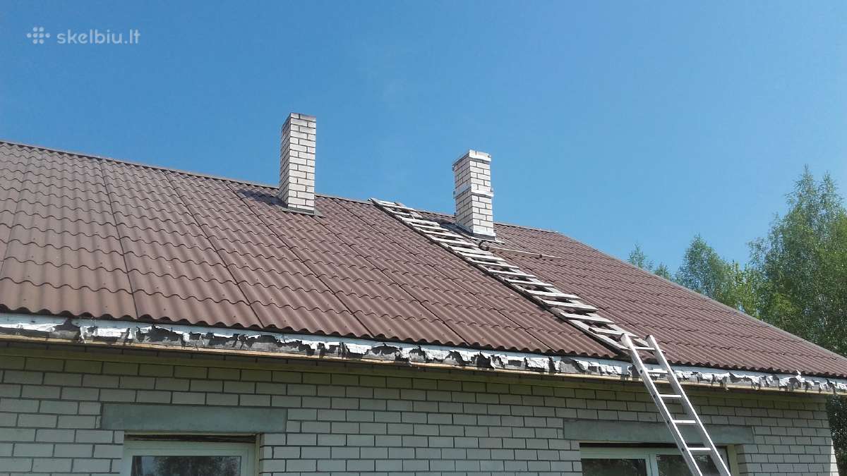 Stogų remontas dengimas kaminu valymas skardinimas - nuotraukos Nr. 6