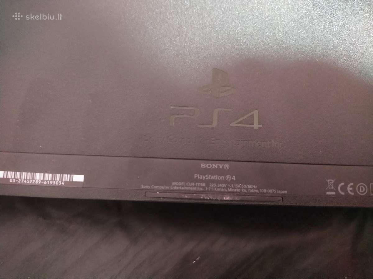 Playstation 4 500gb tik 110 eurų Panevėžys - nuotraukos Nr. 2