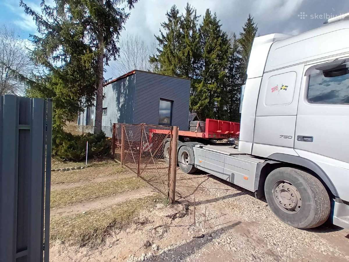 Modulinių namų transportavimas, namų tranaportavim - nuotraukos Nr. 3