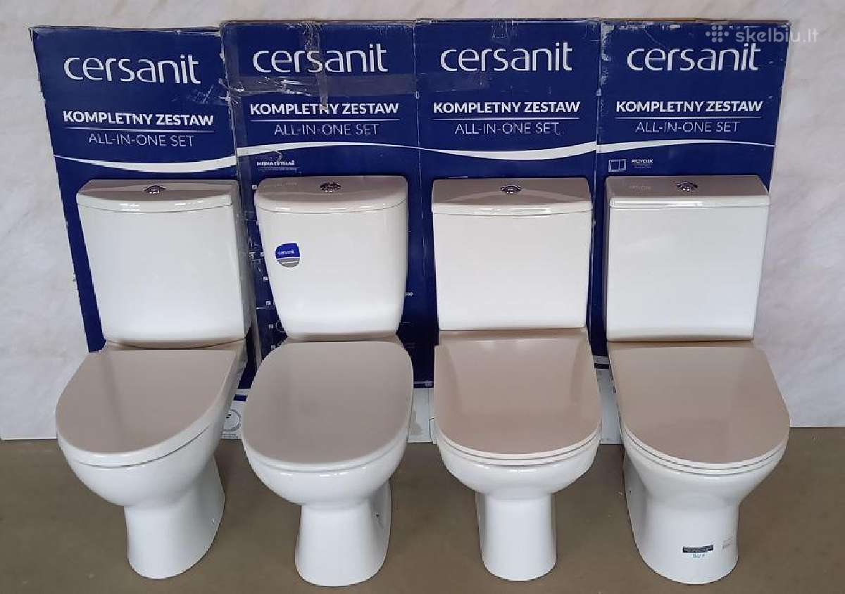 Nauji Cersanit firmos klozetai