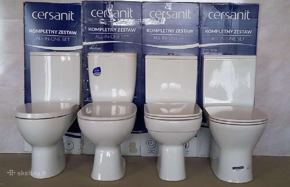 Nauji Cersanit firmos klozetai - nuotraukos Nr. 2