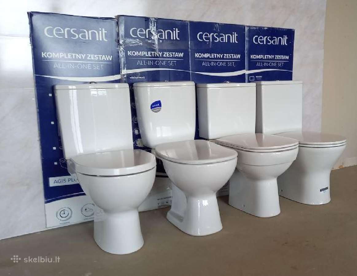 Nauji Cersanit firmos klozetai - nuotraukos Nr. 3