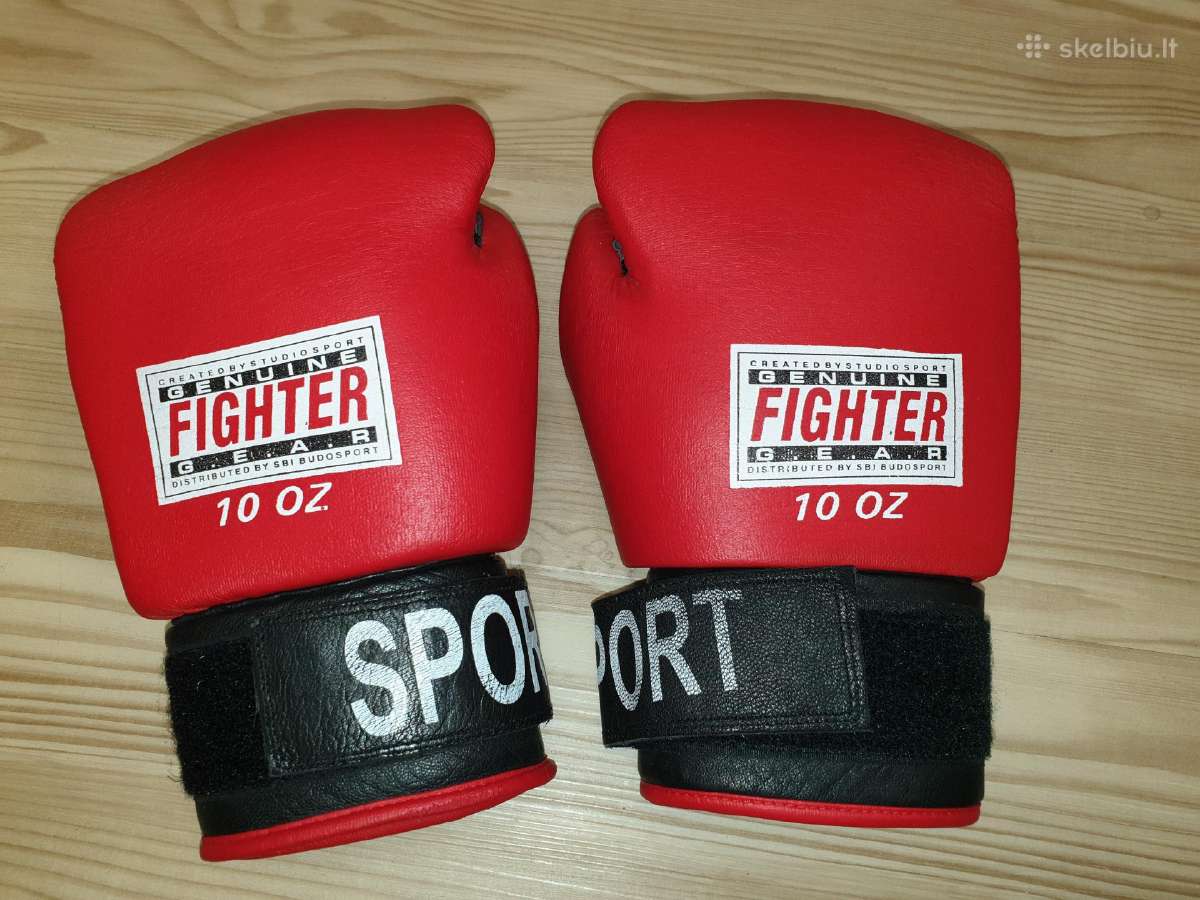 Bokso, muay thai pirstines Fighter, 10 oz