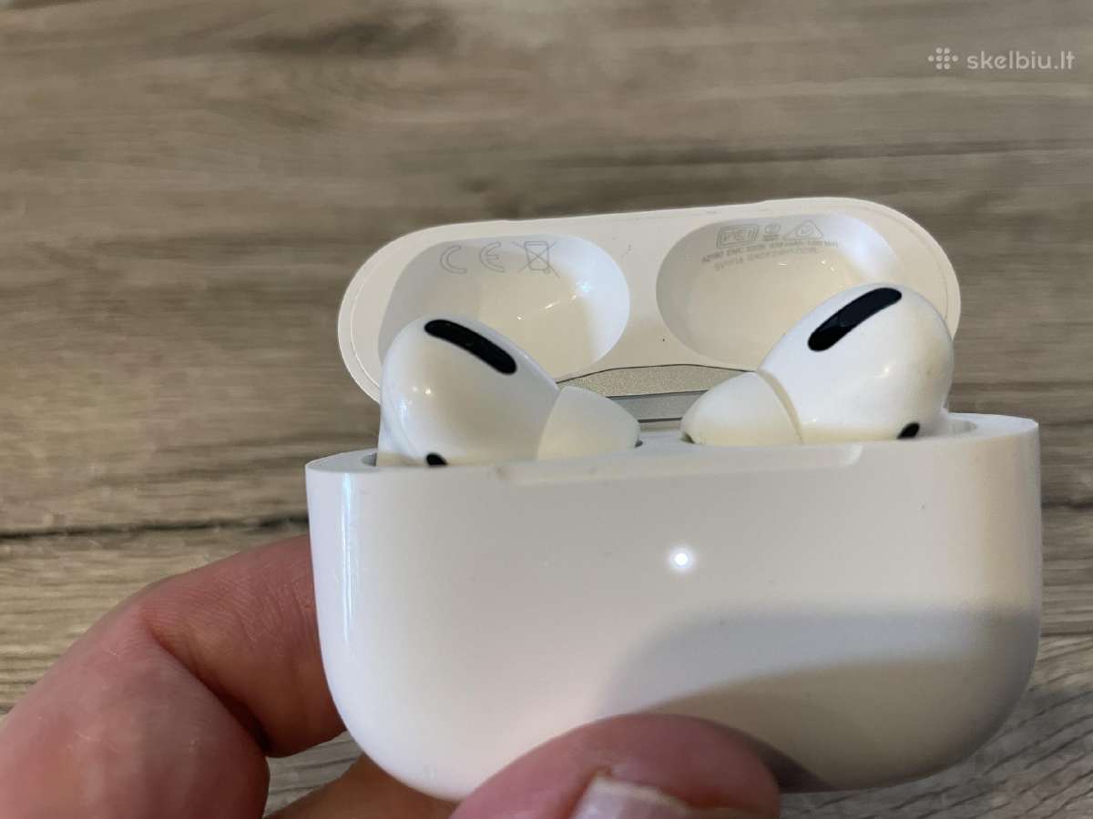 Originalios Apple Airpods 1,2gen, Pro 1+ dalys - nuotraukos Nr. 7