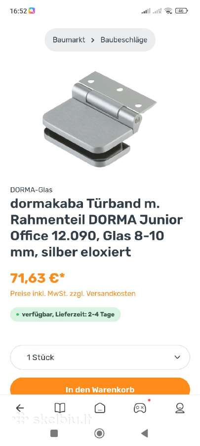 Stiklo rankenos,vyriai ir spynos