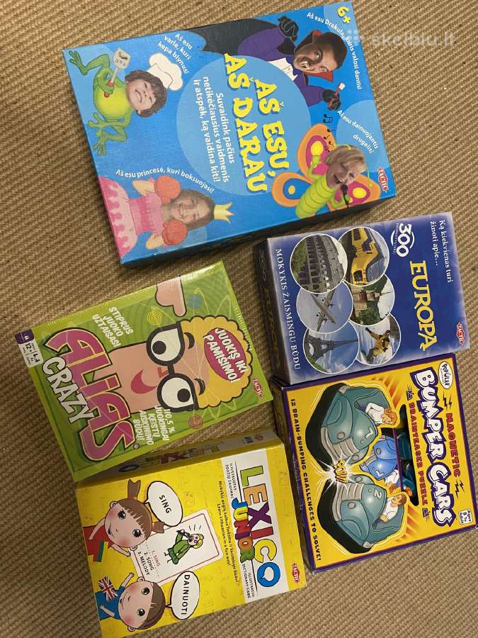 Stalo žaidimai vaikams/board games for kids
