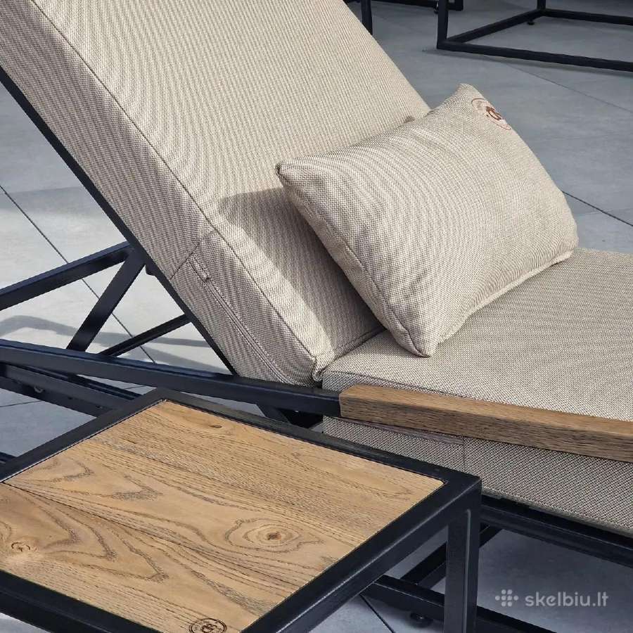 Saulės gultas Modern, Dark'style wood - nuotraukos Nr. 8