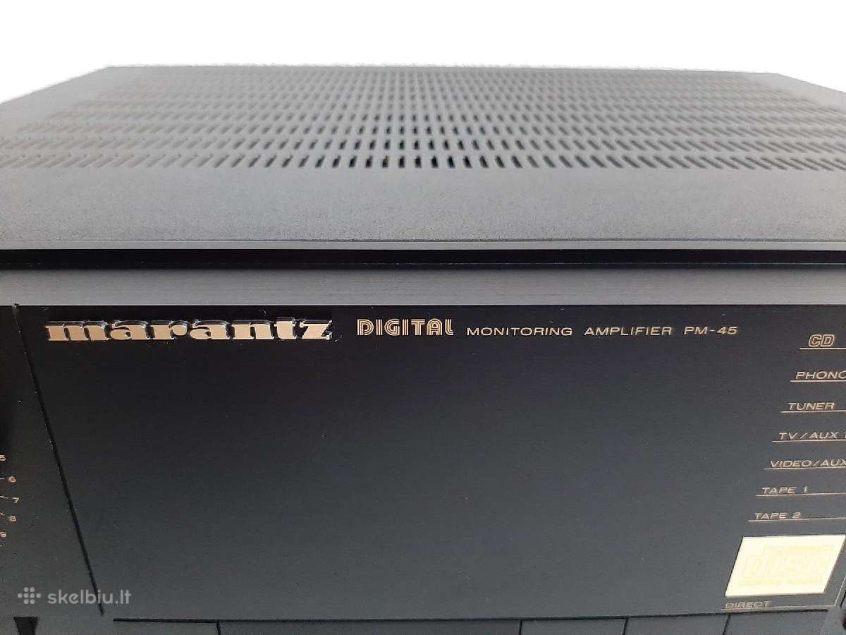 Marantz Pm-45 stiprintuvas - nuotraukos Nr. 3