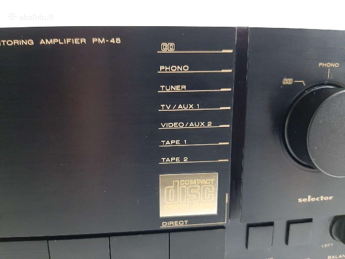 Marantz Pm-45 stiprintuvas - nuotraukos Nr. 10
