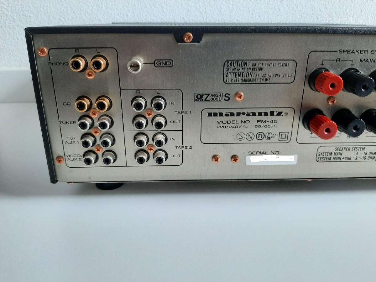 Marantz Pm-45 stiprintuvas - nuotraukos Nr. 12