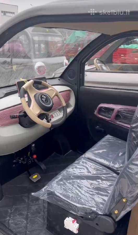 Elektrinis keturatis mini automobilis Fl 1kw 58ah - nuotraukos Nr. 14