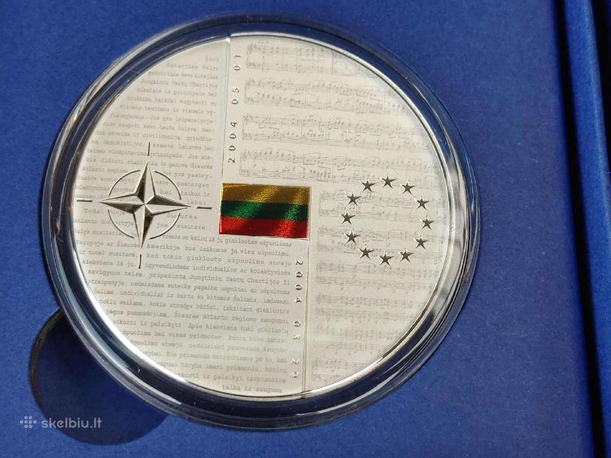 20 eurų - Lietuvos Nato ir Es narystei - 20 metų - nuotraukos Nr. 2