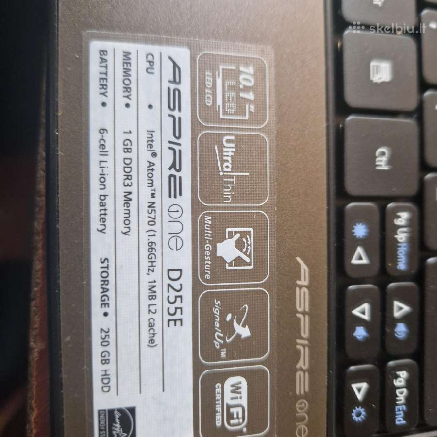 Acer Aspire One - nuotraukos Nr. 3