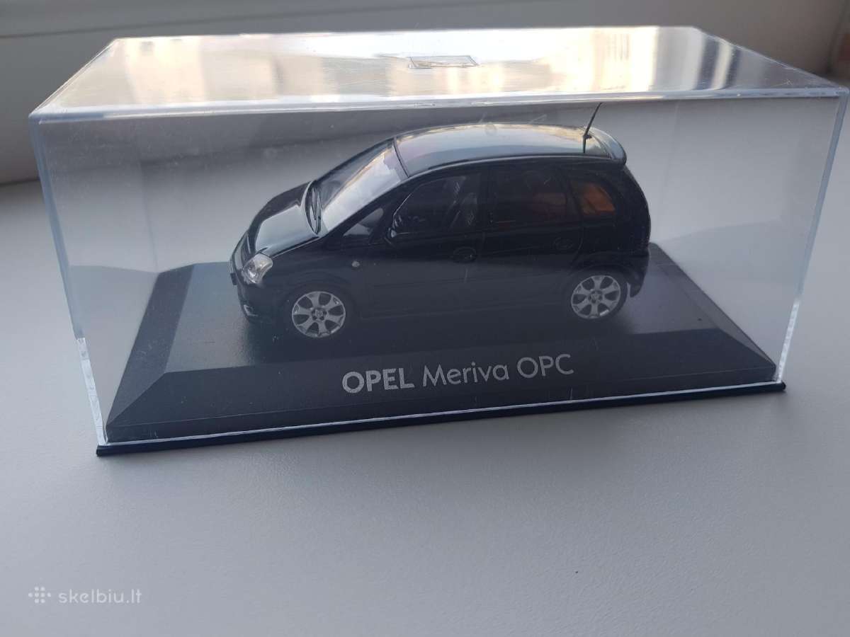 1:43 Minichamps Opel Meriva Opc black - nuotraukos Nr. 2