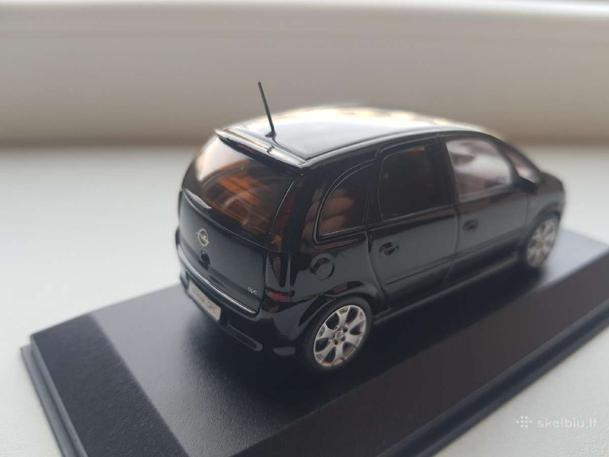 1:43 Minichamps Opel Meriva Opc black - nuotraukos Nr. 4